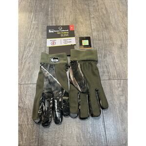 Banded Mens Tec Fleece Gloves Size Medium True Timber Camo Breathable Outdoor
